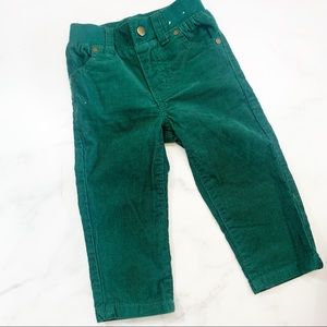 Straight leg corduroy pants